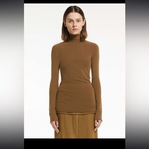 Sportmax Kaki Seamless Turtleneck